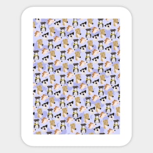 Jenna marbles dog design Sticker